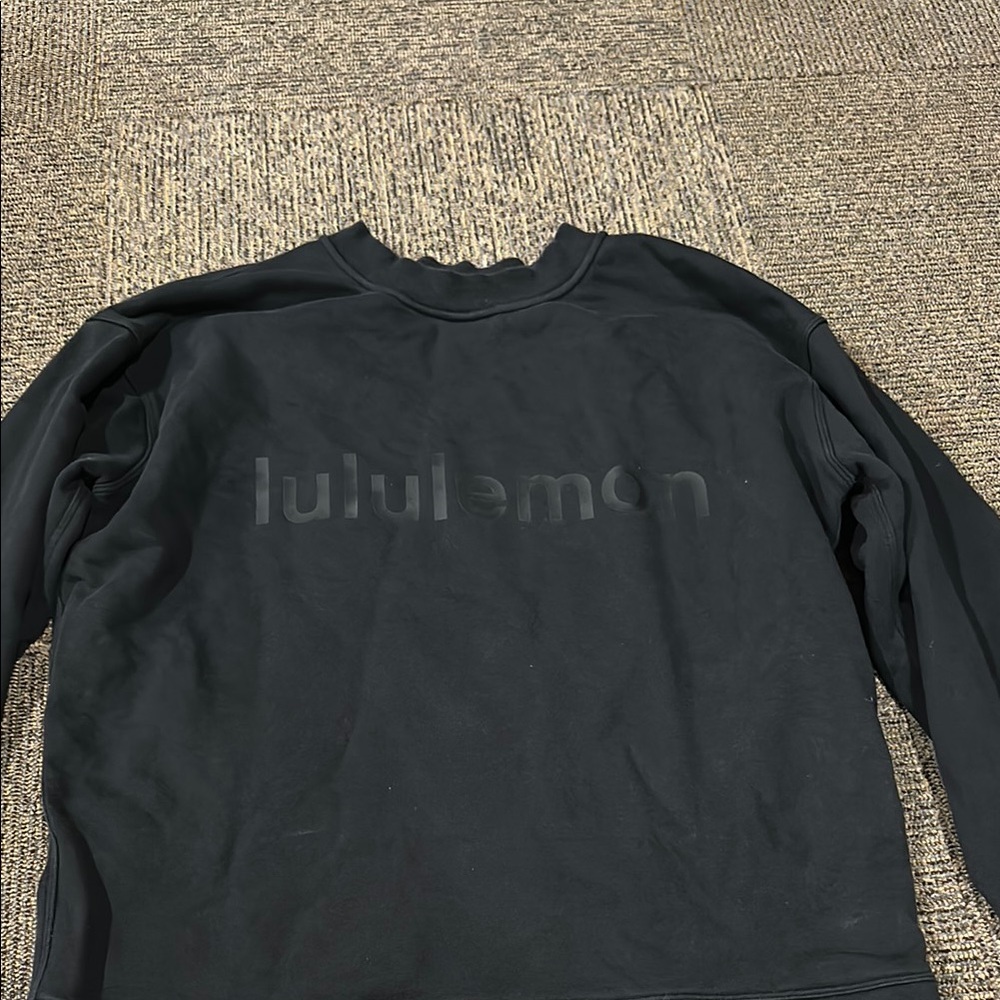 lululemon athletica Black Sweatshirt